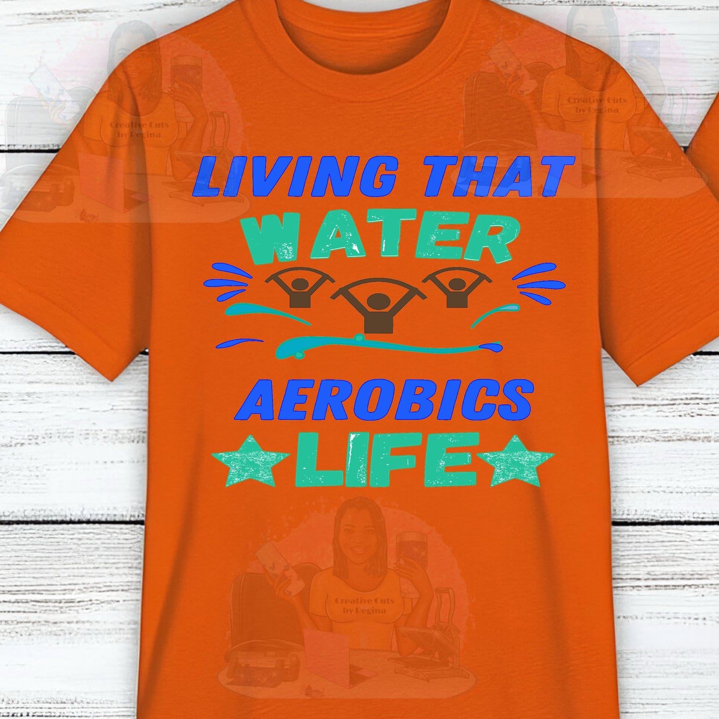 Water Aerobics_orange