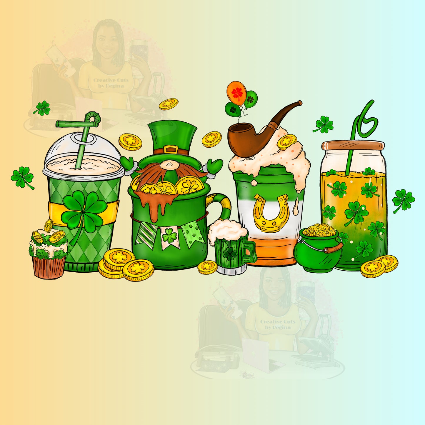 St. Patrick Cups