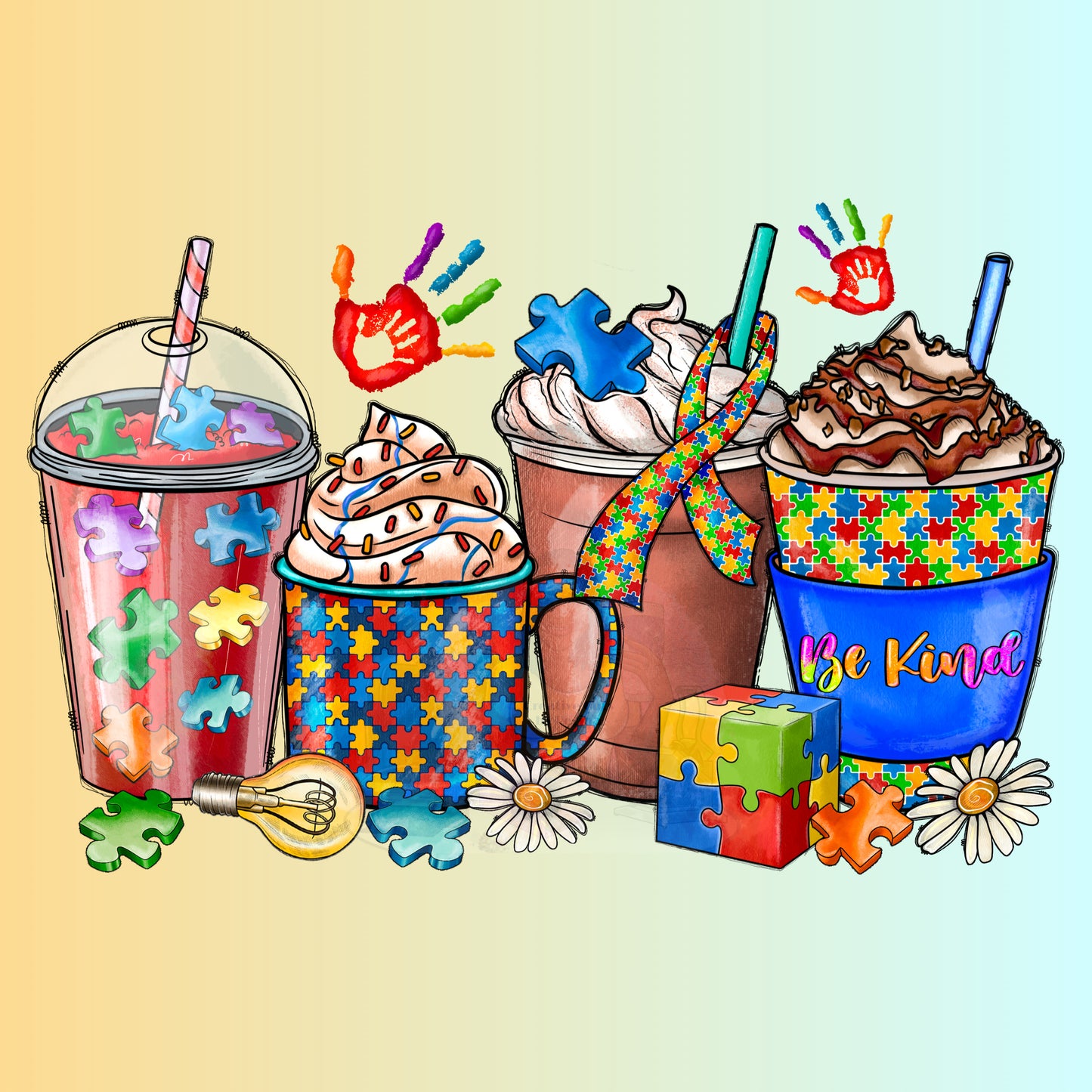 Autism Cups Be Kind