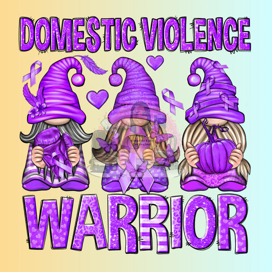 Domestic Violence Warrior_gnomes2