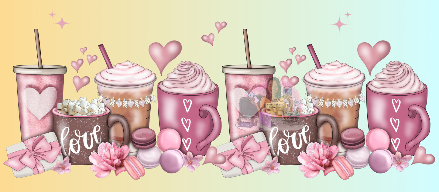 Pink Love Cups