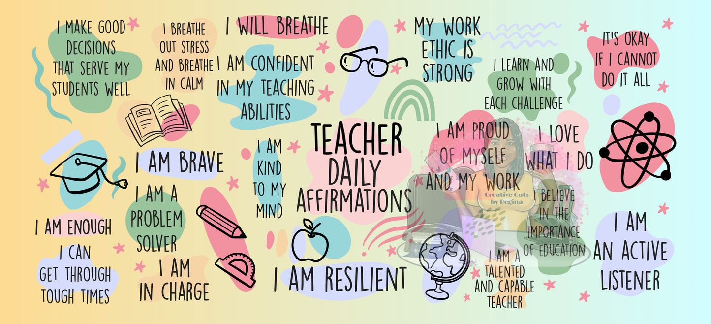 Teacher Daily Affirmation