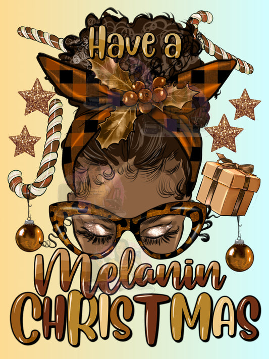 Melanin Christmas Sista