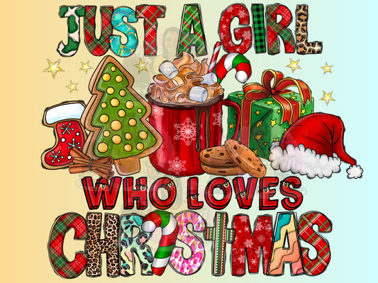 Girl Who Loves Christmas