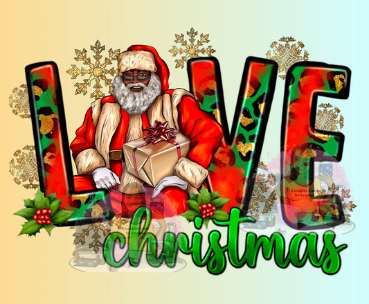 Love Christmas (add T-Shirt color in note section)