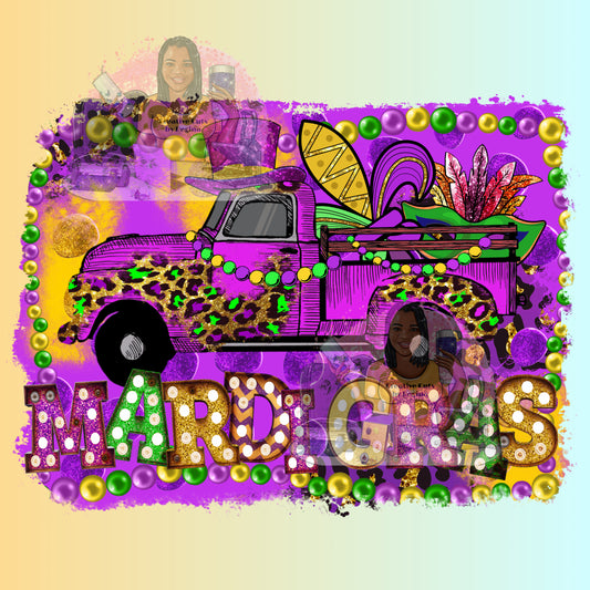 Mardi Gras Truck