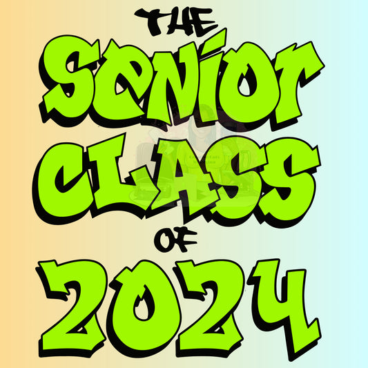 Class of 2024_green(can change colors)
