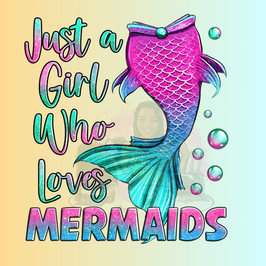 Girl Who Loves Mermaids