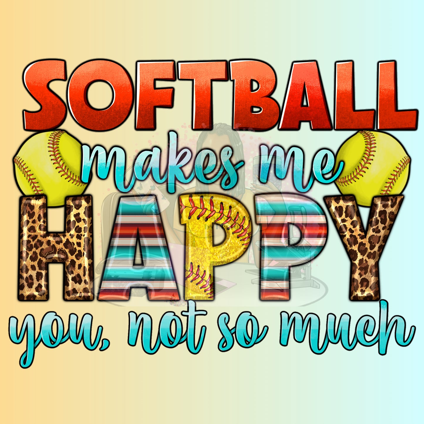 Softball Happy