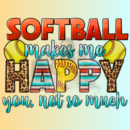 Softball Happy