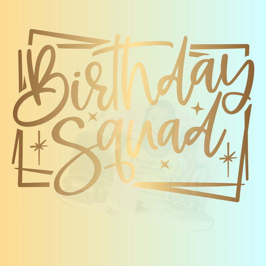 Birthday Squad_Gold