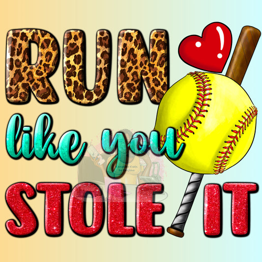 Run Like You Stole It_baseball