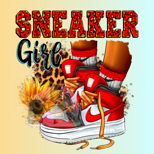 Sneaker Girl_red2