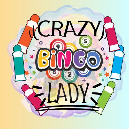 Crazy Bingo Lady