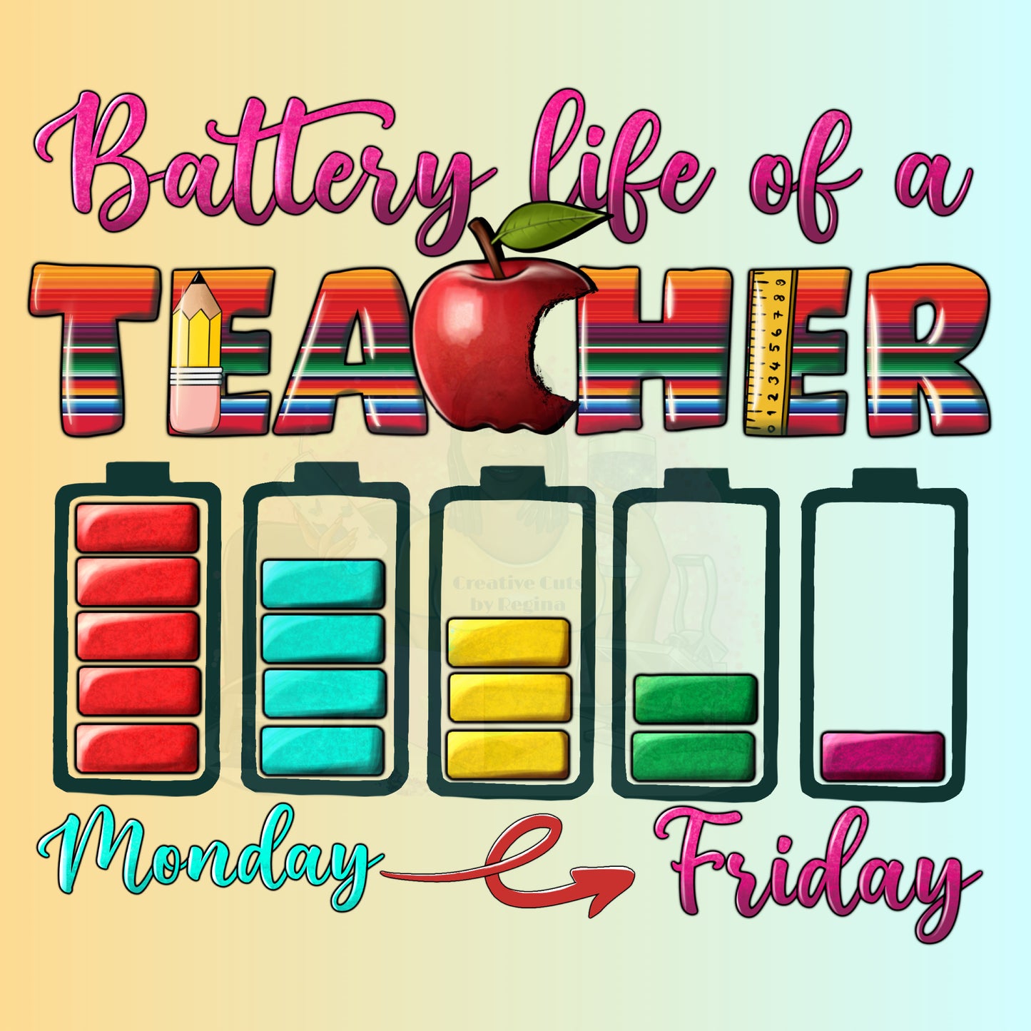 Teacher Life_battery